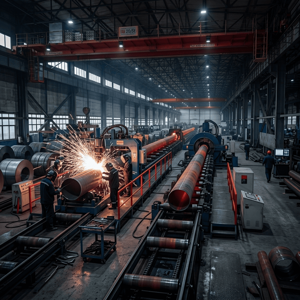 Поставки стальных труб по Ташкенту и всему Узбекистану